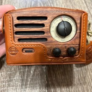 Muzen OTR wood portable FM radio & bluetooth speaker